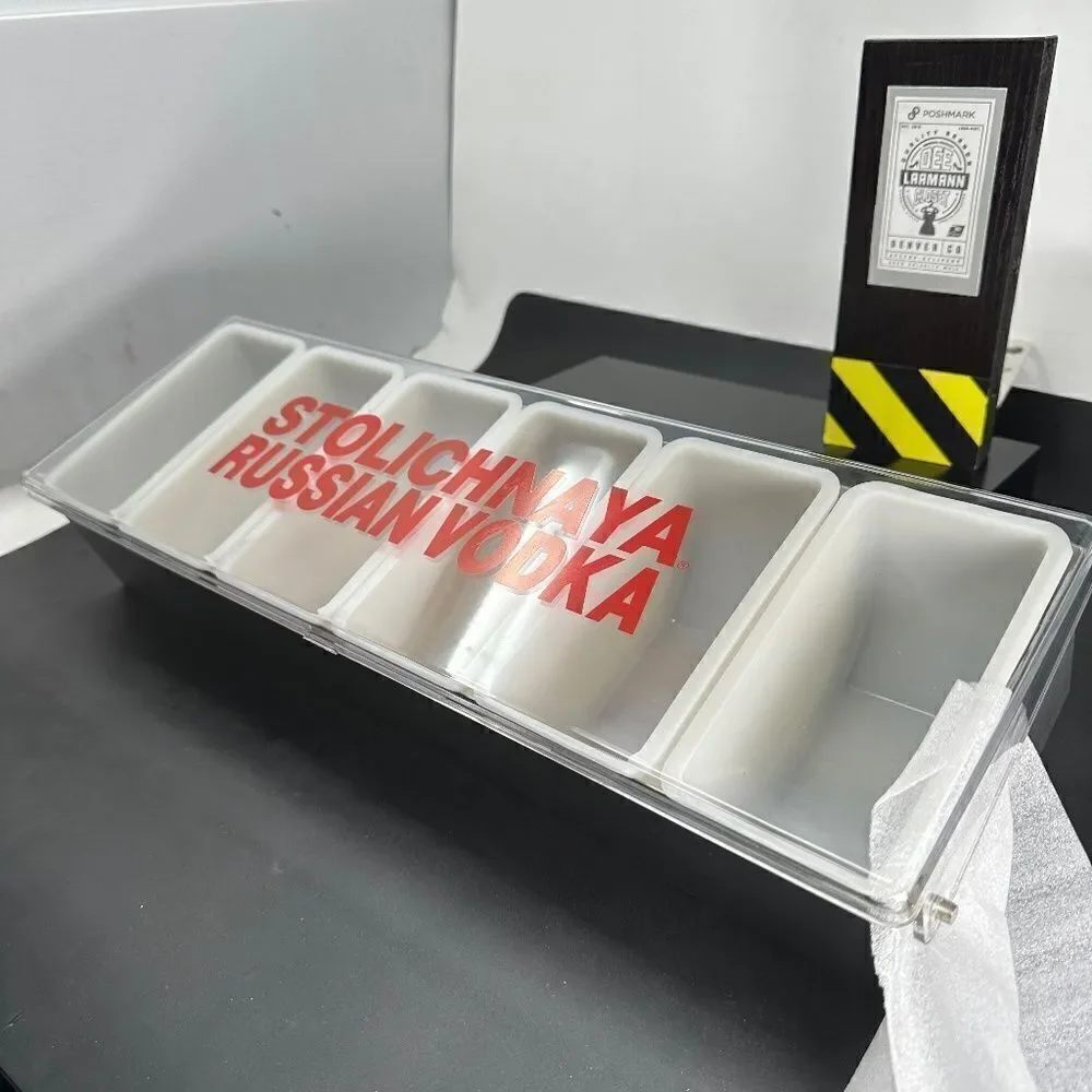 STOLICHNAYA VODKA- SUPREME BAR GARNISH TRAY